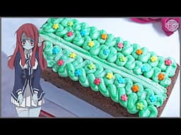 ZOMBIE LAND SAGA Brain Gluten-Free Red Velvet Pound Cake ❤️ Anime Baking Food Dessert Recipe Ideas