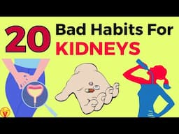 20 BAD Habits That Damage Your KIDNEYS and Cause Chronic Kidney Disease And Failure | VisitJoy