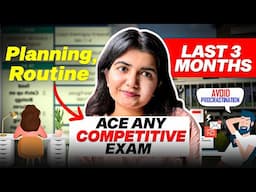 ACE ALL *COMPETITIVE EXAMS* Last 3 months NEET JEE CUET BOARDS