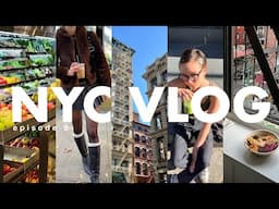 NYC VLOG: fun & productive week in my life ⋆.ೃ࿔*:･