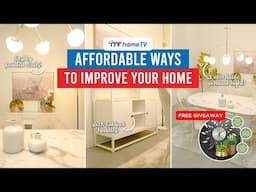 5 Affordable Ways to Improve your Home | Mandaue Foam | MF Home TV