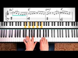 How to Solo over C minor 7 (Jazz Piano Improvisation)