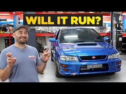 Engine Swapped WRX STI First Start