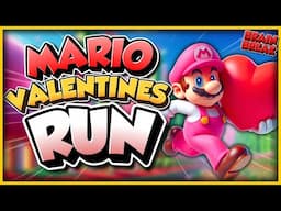 Mario Valentine's Run ❤️ Valentines Day Brain Break ❤️ Just Dance ❤️ Danny Go Noodle ❤️ Freeze Dance