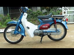 Restoration HONDA SUPER CUB 1981 | Repair Frame  Abandoned Motorcycle Honda 50cc