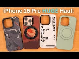 BENKS iPhone 16 Pro Case Haul! GoldenTide, Mecha, VitaPro and Mont Blanc!