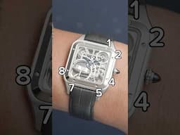 The easy way to read the time on this Skeleton Watch