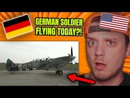 WWII Luftwaffe Ace Takes To The Skies In A Spitfire (American Reacts)