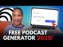 Free AI Podcast Generator| NotebookLM Tutorial.