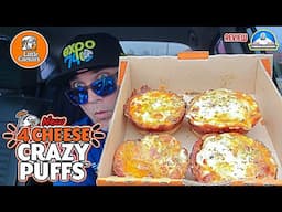 Little Caesars® 4 Cheese Crazy Puffs Review! 🧀🍕 | Another New Flavor! | theendorsement