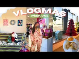 VLOGMAS: Decorating My Room for Christmas & Candle Day Sale Haul!