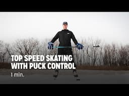 Top Speed Skating With Puck Control