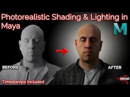 Photorealistic Shading & Lighting in Maya - With Timestamps!