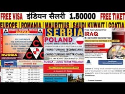 Free Requirement For Poland Russia Kazakhstan Iraq Qatar CCC Company Driver Opretor Job, Gulf Europe