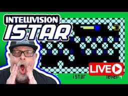 RETRO BLISS Plays FUN Puzzle Game iSTAR for INTELLVISION! Plus MS. PAC-MAN!