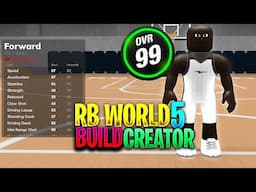 RB WORLD 5 Added MYPLAYER...My First Build! (Roblox)