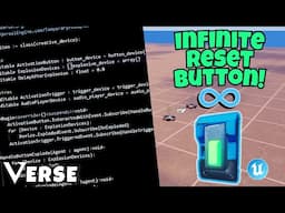 How to Make an Infinite Reset Buton in VERSE Code! [2025]