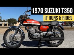 We Get a 1970 Suzuki T350 Running