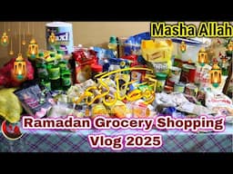 My Ramadan Grocery Shopping Vlog 2025 🌙 | Ramadan Grocery Shopping Haul By Tasty Food With Maria