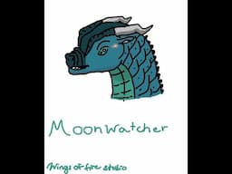 1,000 subscribers special: How to Draw Moonwatcher from Wings of Fire!