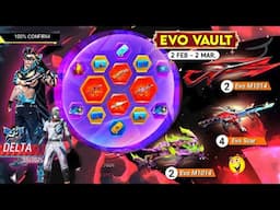 Next Evo Vault Event, Evo M1014 Return🥳🤯| Next evo vault event 2 february 2025 | New Event Free Fire