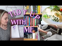 Tidy Up With Me | Cooking Dinner, Healthy Habits