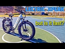 Lectric XPeak 2.0 Top Speed test and Hill Climb - Is it any good?