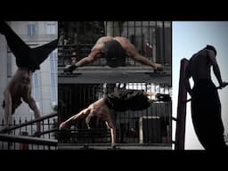 Calisthenics in Chinatown (w/ Leo Wang) | New York City, USA