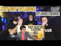 Try not to laugh CHALLENGE 51   by AdikTheOne | FIRST TIME REACTION