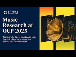 Music Research at OUP 2025