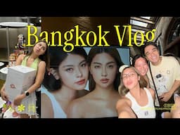 Bangkok Vlog! ♡ Work, Food & Shopping! With CK, Mikee & Mika!!