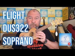 Got A Ukulele Reviews - Flight DUS322 Zebrawood Soprano Ukulele