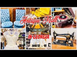 BROWSE WITH ME AT AN ANTIQUE MALL IN GEORGIA ‼️ JEWELRY FURNITURE SHOES HANDBAGS & MORE ‼️