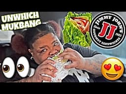 JIMMY JOHNS UNWICH MUKBANG W/ A SPECIAL GUEST 🥰🫣😍