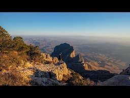 Solo Hiking To The Highest Point in Texas | Guadalupe Mountains National Park