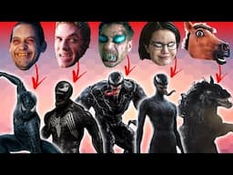 10 Different Forms of VENOM, Explained! (from live-action MARVEL movies)