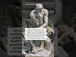 Is there a misconception about Rodin's sculpture The Thinker?