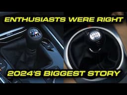 Why Manual Transmissions DOMINATED My Channel in 2024