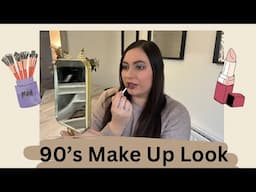 90’s Inspired Make Up TikTok Trend.. In Collaboration With The Transatlantic Housewives🤍