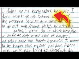 Mom Sparks Debate by Writing a Letter to Her Son’s Teacher Instead of Letting Him Do His Homework!