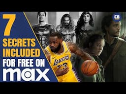 7 SECRETS Your MAX Subscription Includes For FREE!