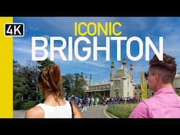 Explore Iconic Brighton, England | Pier & Lanes to Pavilion In 4K