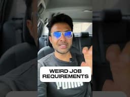 Weird job requirements #australiainternationalstudents #guidance #studyabroadaustralia #vlog