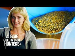 Emily Riedel's New Rookie Brings In An Impressive $30,000 Gold Haul! | Bering Sea Gold