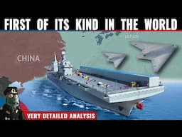 China launched a 50 000 ton drone carrier. What are its roles and capabilities?