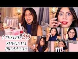 Discover Affordable Makeup That Actually Works!  I Tested 20 Sheglam Products!!!