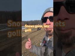 Dirt Bikes rule weather there’s snow or not! | Dirt Bike Fun