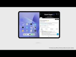 Enter Split Screen with a swipe on your Xiaomi Pad! #SplitScreenTips #XiaomiHyperOS