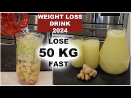 New Year Resolution Weight loss drink for People that want to LOSE UP TO 50 KG | LOSE 7 KG Weekly