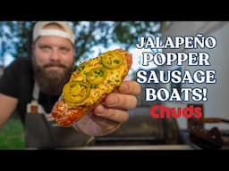 Jalapeño Popper Stuffed Sausage | Chuds BBQ